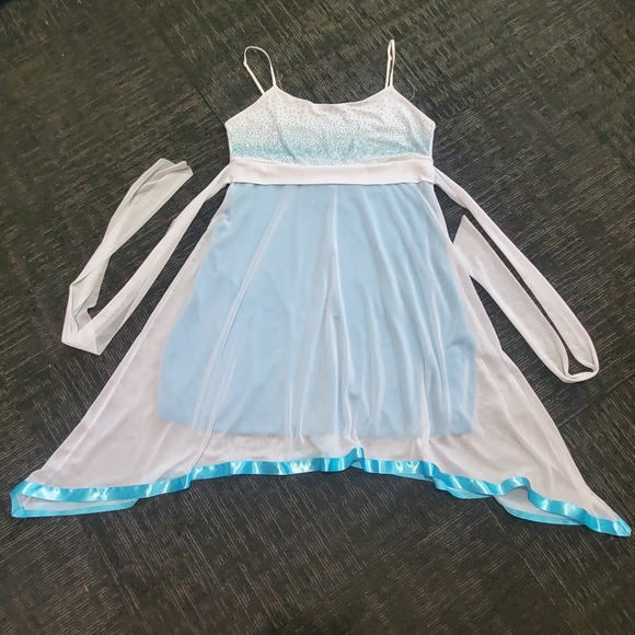 Spaghetti Strap Party Dress - Picture 6 of 8